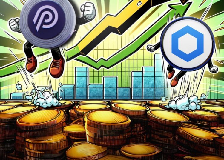 Oracles Chainlink (LINK) and Pyth (PYTH) lead as select altcoins bounce