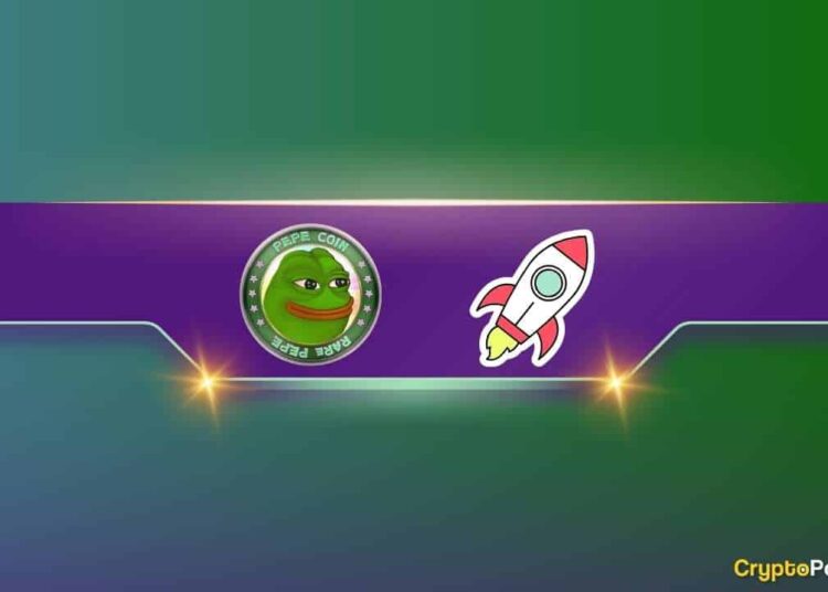 Pepe Explodes 180% Weekly, Leads Meme Coin Frenzy