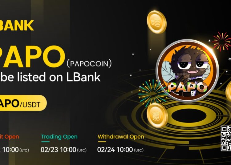 LBank Exchange Will List PAPOCOIN (PAPO) on February 23, 2024