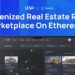 Ethereum-Based Tokenized Real Estate Platform USP Launches On Republic