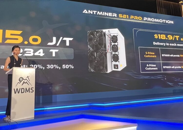 Bitmain Reveals S21 Pro Bitcoin Miner: Pioneering 15 Joules per Terahash 
