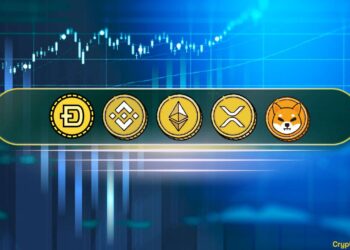 ETH, XRP, ADA, SHIB, and DOGE