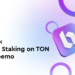 Finding bemo: Your ultimate app for staking on the TON Blockchain