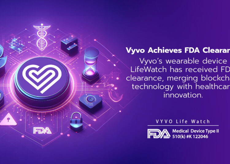 Vyvo Achieves FDA Approval for Wearable Devices, Merging Blockchain Technology with Healthcare Innovation