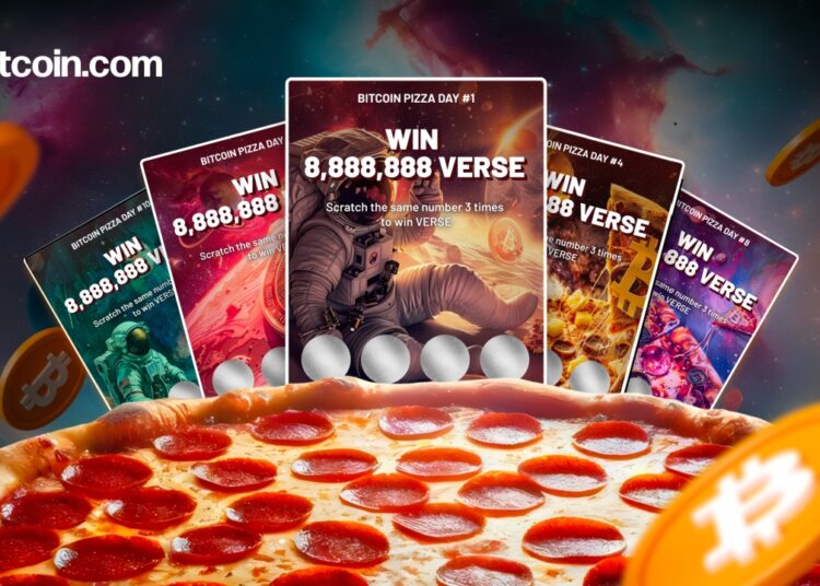 Celebrate Bitcoin Pizza Day 2024 — Win up to 8,888,888 VERSE!