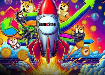 GameStop (GME) massive surge ignites crypto memecoins