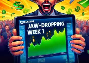 QuickSwap: Falkor's Jaw-Dropping Week 1 Statistics Point to Major Bullish Market Sentiment