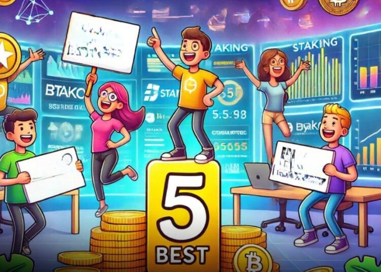 5 Best Crypto Staking Platforms for Staking (Highest Real Reward Rates)