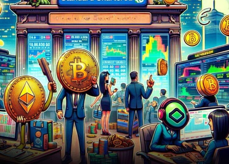 Standard Chartered To Launch Spot Bitcoin (BTC), Ethereum (ETH) Trading Desk
