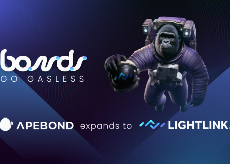 ApeBond Expands to LightLink: Revolutionizing DeFi Bonds with Gasless Transactions