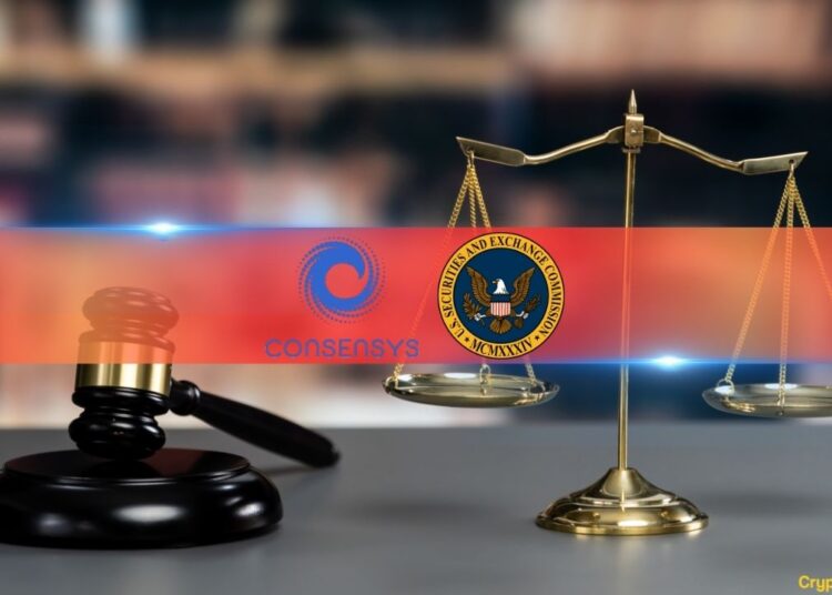 SEC Sues Consensys For MetaMask’s Swap And Staking Features