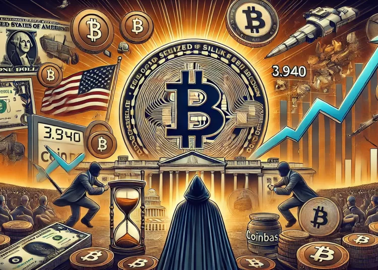 BTC Slips on News of U.S. Moving 3.940 Seized Silk Road Bitcoin to Coinbase