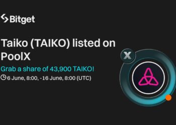 Bitget Announces Listing of Taiko (TAIKO) on PoolX Staking Platform
