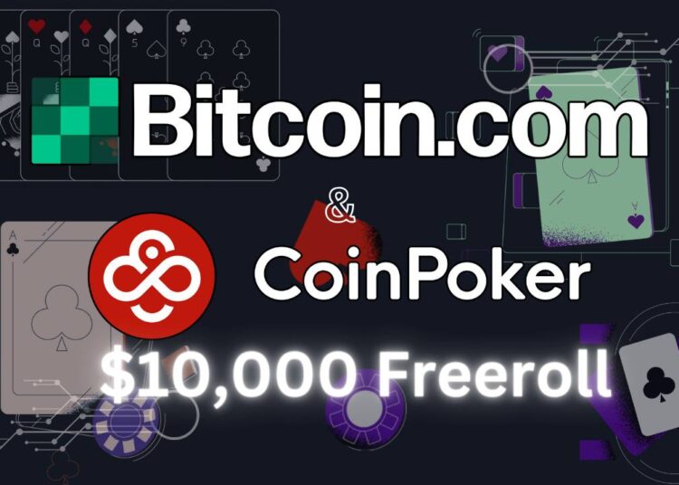 Bitcoin.com to Host $10k Crypto Giveaway In CoinPoker Freeroll Tournament