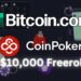 Bitcoin.com to Host $10k Crypto Giveaway In CoinPoker Freeroll Tournament
