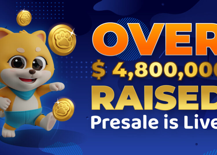 Pawfury (PAW) Achieves Over $4.8 Million in Presale Token Sales