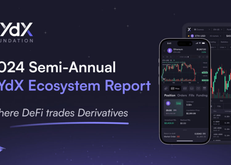 The dYdX Foundation’s 2024 Semi-Annual Ecosystem Report Highlights Incredible Progress & Community Engagement