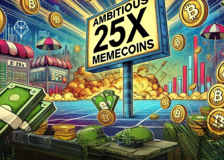 Explore These Ambitious Memecoins Before Making Your Investment – x25 Potential For Next Month