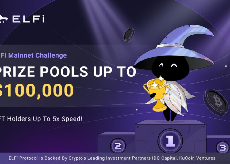 ELFi Protocol, a DEX Derivatives Platform, Officially Launched with a $100,000 Airdrop Event