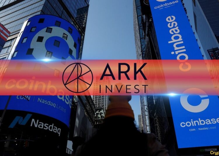 Ark Invest Loads up on Coinbase Stock Amid Market Dump