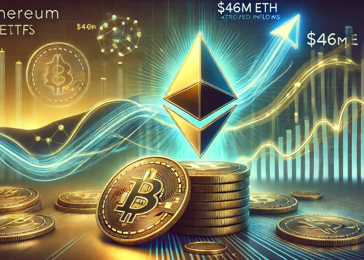 Ethereum ETFs Attract Inflows as Key Trendline Holds, $46M ETH Moved by Jump Trading