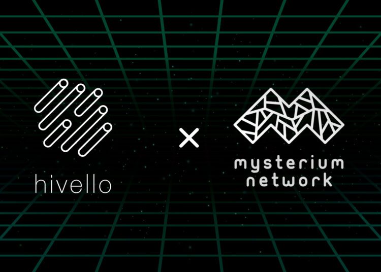 Hivello and Mysterium Network collaborate to bring MystNodes to a Broader Audience