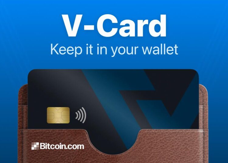 Bitcoin.com Launches V-Card Debit Card In Self-Custody Bitcoin and Crypto DeFi Wallet App