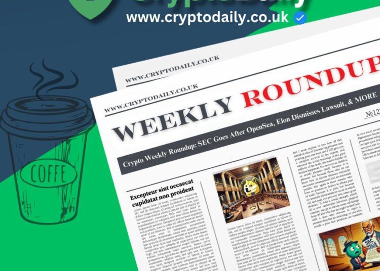 Crypto Weekly Roundup: SEC Goes After OpenSea, Elon Dismisses Lawsuit, & MORE