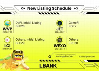 LBank Unveils Its Latest Crypto Listings for the Week of 9th Sep 2024