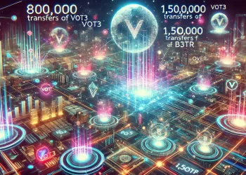 800,000 Transfers of VOT3 and Over 1,500,000 Transfers of B3TR Cement Ecosystem Growth