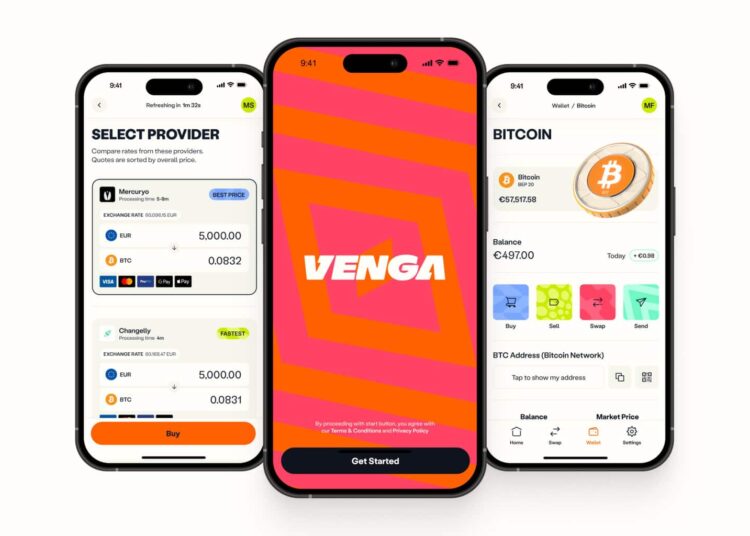 Venga Launches Its Crypto App to Make Blockchain Innovations Accessible to Millions