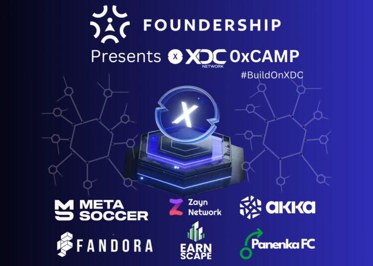 XinFin XDC Network and Foundership Inaugurate XDC 0xCamp Accelerator Program to Propel Global Web3 Startups