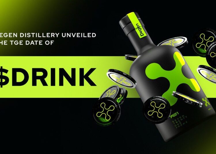 Tech-Infused Spirits Brand Degen Distillery Unveils TGE Date for $DRINK