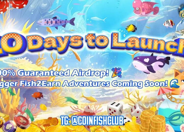 TON P2E Fishing Game CoinFish, Incubated by MEETLabs, Officially Launches on Oct 23rd
