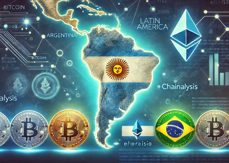 Argentina overtakes Brazil as the largest cryptocurrency user in Latin America, according to Chainalysis
