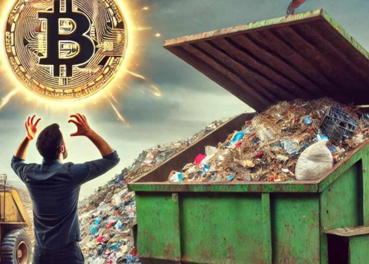 $500M Bitcoin Buried in Landfill: Man Sues City After Decade-Long Battle for Recovery