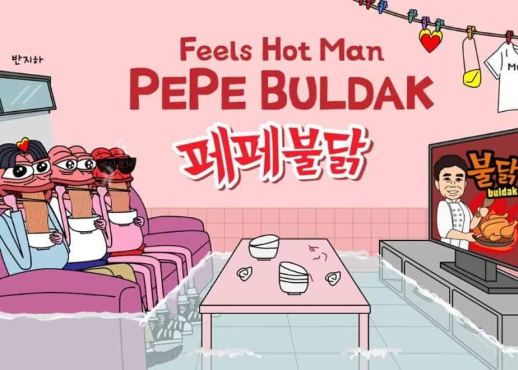 Korean K-Meme Pepe Buldak($BUL) Surpasses $1 Million in Presales, Set to Launch Offline Stores