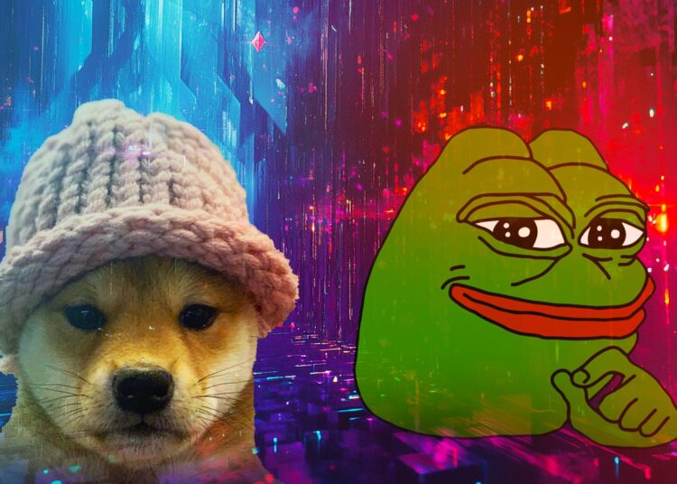 Crypto Analyst Says Outsized Move Down in Sight for Memecoins PEPE and WIF – Here Are His Targets
