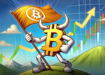 Bitcoin ($BTC) begins formation of a bull flag – surge to continue