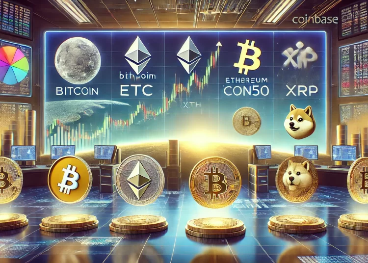 Coinbase Launches COIN50 Index: BTC, ETH, SOL, XRP, and DOGE Lead the Way