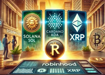 Solana (SOL), Cardano (ADA), and XRP Relisted on Robinhood as US Crypto Market Shifts