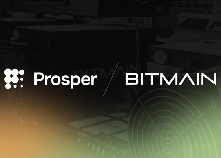 Prosper Enters into Long-Term Agreement with BITMAIN to Provide Bitcoin Miner Hosting Services