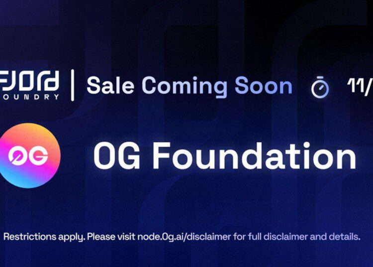 0G.AI Node Sale on Fjord: Decentralised Capital Formation Meets Decentralised AI