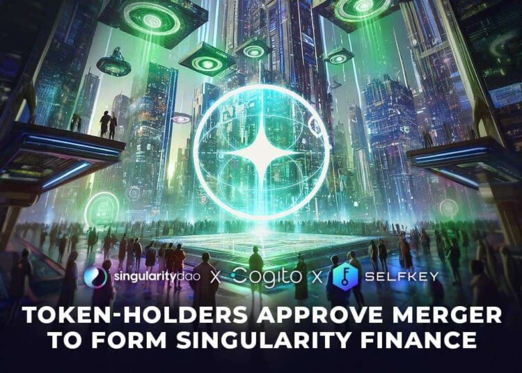 SingularityDAO, SelfKey and Cogito Finance Token-Holders Approve Merger to Form Singularity Finance