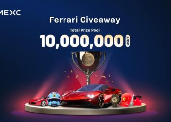 MEXC Unveils Industry’s Biggest Ferrari Giveaway With a 10,000,000 USDT Prize Pool