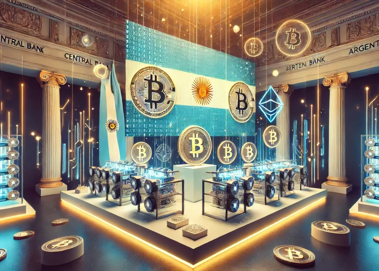 The Central Bank Of Argentina Hosts An Innovative Exhibit Featuring Live Bitcoin Mining Within An Art Display