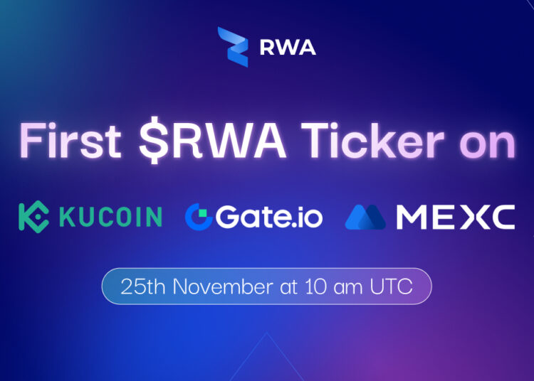 RWA Inc Announces $RWA Token Launch Across Major Exchanges on November 25, 2024