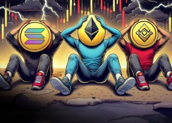 Major altcoins $ETH, $SOL, and $BNB on the way down. Where could the bounces happen?