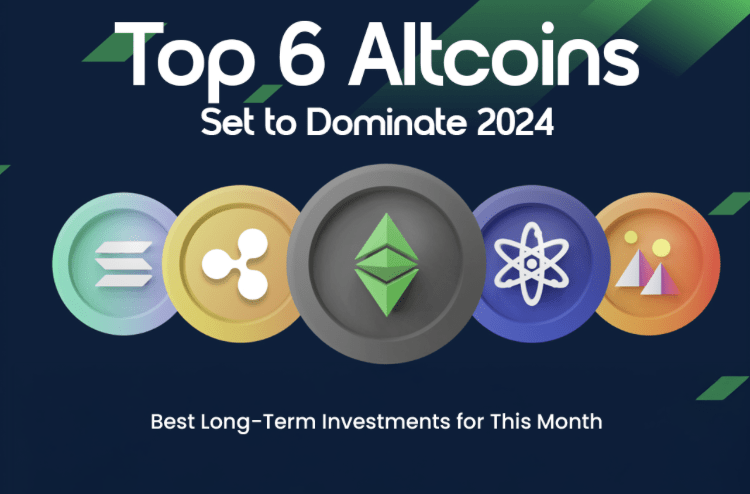 6 Best Altcoins with 1000X Potential: Crypto Gems Poised for Explosive Growth