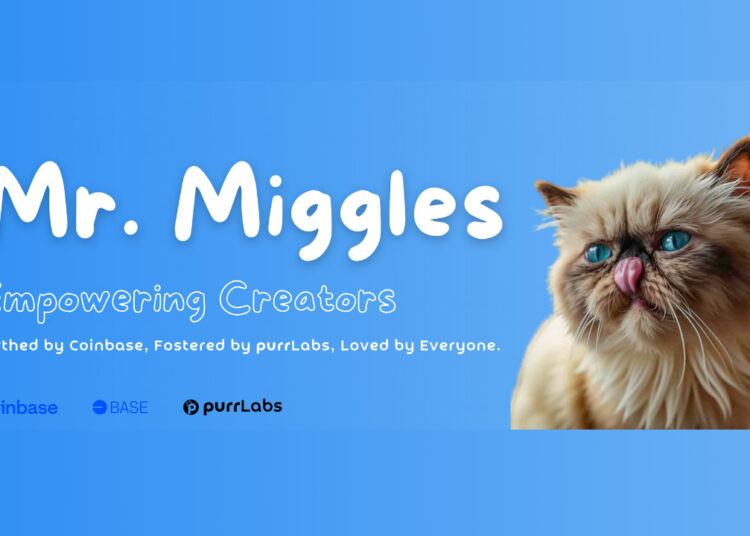Coinbase’s Miggles to be the furry face behind purrLabs’ debut Creator Fund